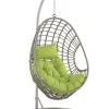 Hangesessel Mit Gestell O 96 Cm Rattan Taupe Arpino