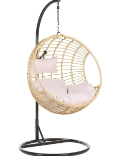 Hangesessel Mit Gestell O 97 Cm Rattan Naturlich Aspio