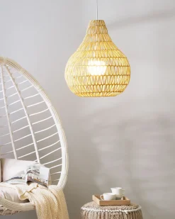 Hangesessel Mit Gestell O 106 Cm Rattan Weis Fano