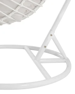 Hangesessel Mit Gestell O 106 Cm Rattan Weis Fano