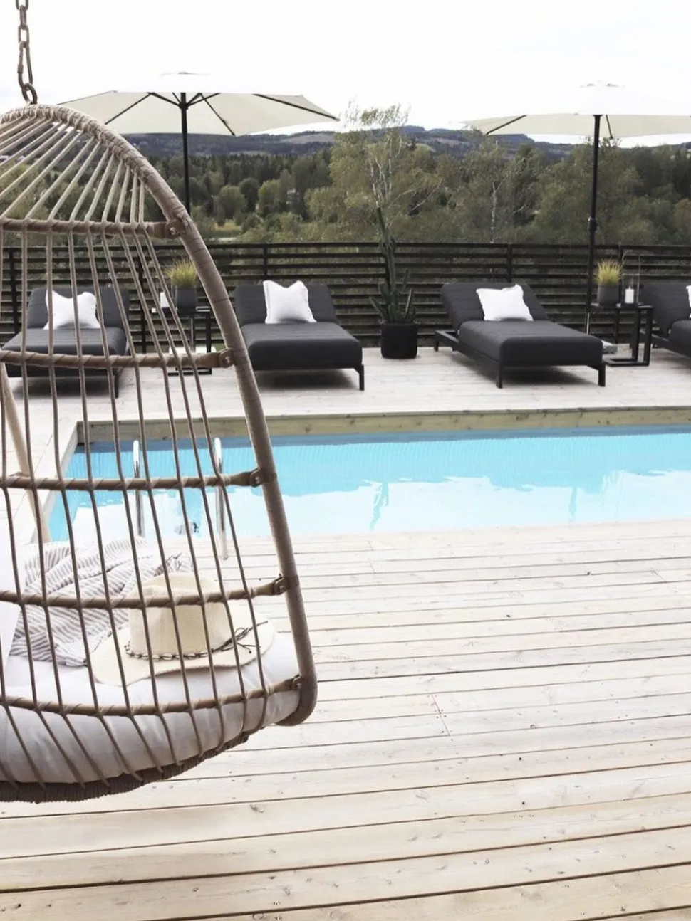 Hangesessel Mit Gestell O 97 Cm Rattan Naturlich Casoli