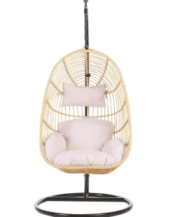 Hangesessel Mit Gestell O 97 Cm Rattan Naturlich Casoli
