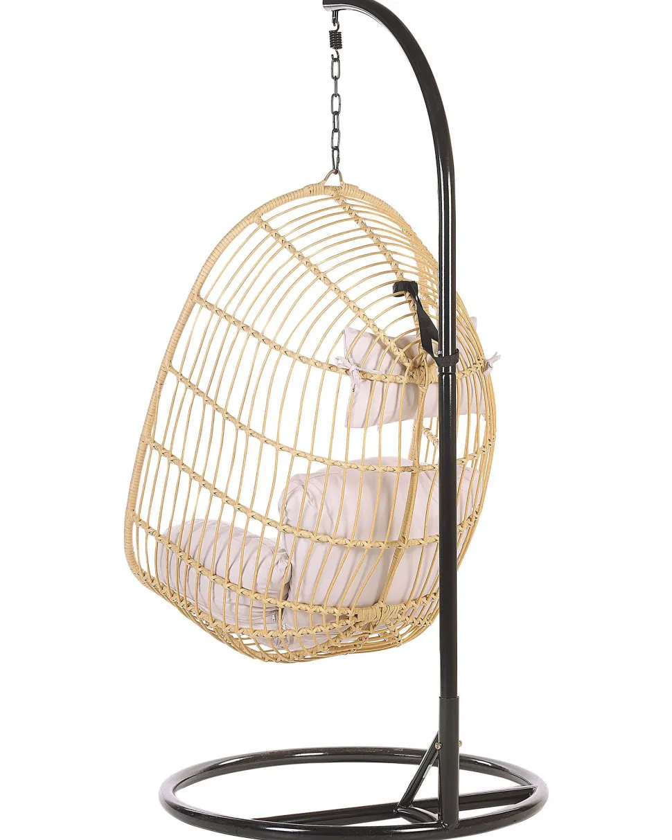Hangesessel Mit Gestell O 97 Cm Rattan Naturlich Casoli