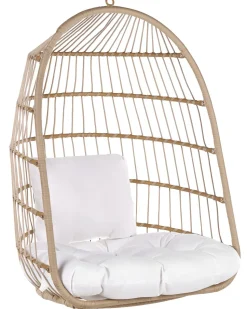 Hangesessel Mit Gestell O 102 Cm Flechtseil Naturlich Allera