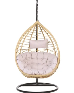 Hangesessel Mit Gestell O 97 Cm Rattan Naturlich Arsita