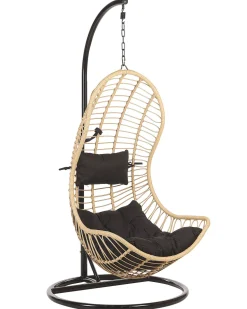 Hangesessel Mit Gestell O 97 Cm Rattan Naturlich Pineto