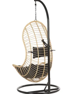 Hangesessel Mit Gestell O 97 Cm Rattan Naturlich Pineto