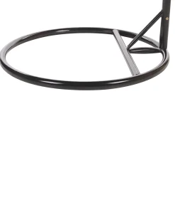 Hangesessel Mit Gestell Rattan Grau O 97 Cm Pineto