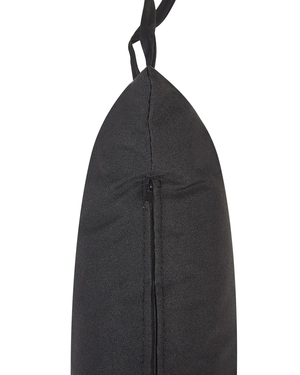 Hangesessel Mit Gestell Rattan Schwarz O 97 Cm Tollo