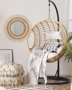 Hangesessel Rattan Naturlich O 99 Cm Aspio