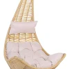 Hangesessel Rattan Naturlich / Beige Mit Sitzkissen Atri Ii