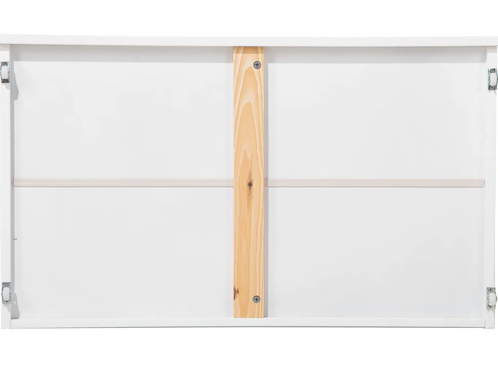 Hochbett Holz Mit Bettkasten Weis 90 X 200 Cm Revin