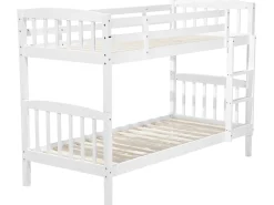 Hochbett Holz Weis 90 X 200 Cm Revin