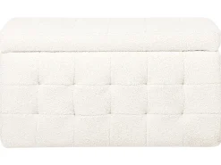 Hocker Mit Stauraum Boucle Weis Michigan