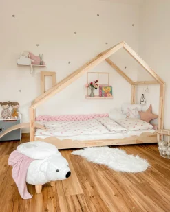 Hocker Polsterbezug Mit Stauraum Weis Bear