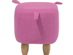 Hocker Polsterbezug Rosa Piggy