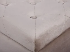 Hocker Samtstoff Mit Stauraum Lachsrosa Loretto