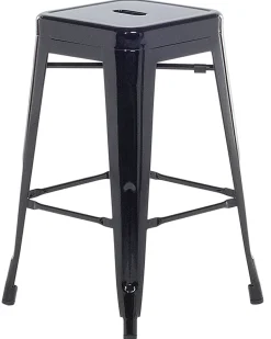Hocker Schwarz Hohe 60 Cm 2Er Set Cabrillo