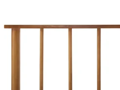Holzbett Hellbraun Lattenrost 90 X 200 Cm Barret