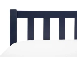 Holzbett Marineblau Lattenrost 180 X 200 Cm Florac