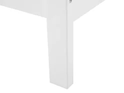Holzbett Weis Lattenrost 180 X 200 Cm Tannay