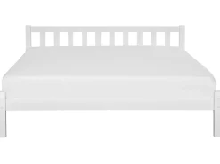 Holzbett Weis Lattenrost 180 X 200 Cm Florac