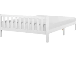 Holzbett Weis Lattenrost 180 X 200 Cm Florac