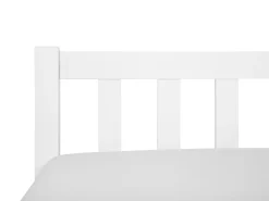 Holzbett Weis Lattenrost 90 X 200 Cm Florac