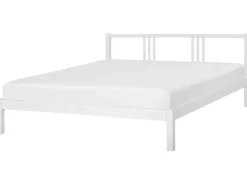 Holzbett Weis Lattenrost 180 X 200 Cm Vannes