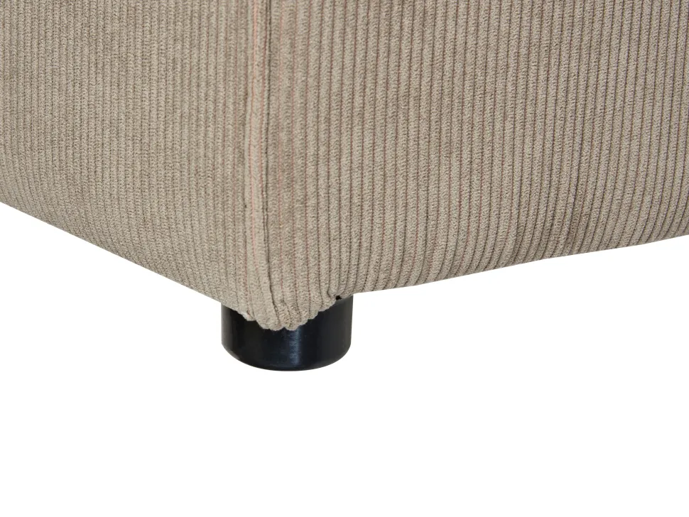 Jumbo Cord Corner Section Taupe Lemvig