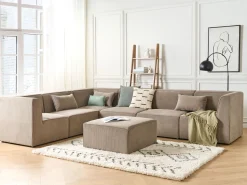 Jumbo Cord Corner Section Taupe Lemvig