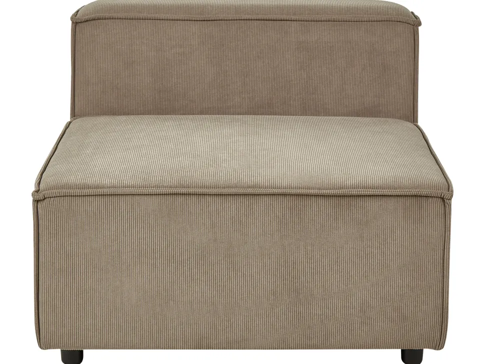 Jumbo Cord 1-Seat Section Brown Aprica
