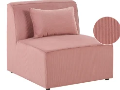 Jumbo Cord 1-Seat Section Pink Lemvig