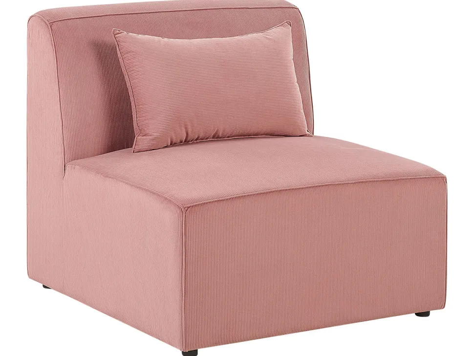 Jumbo Cord 1-Seat Section Pink Lemvig