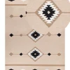 Kelim Teppich Baumwolle Mehrfarbig 200 X 300 Cm Geometrisches Muster Kurzflor Berdik
