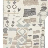 Kelim Teppich Wolle Mehrfarbig 160 X 230 Cm Geometrisches Muster Kurzflor Mrgavet