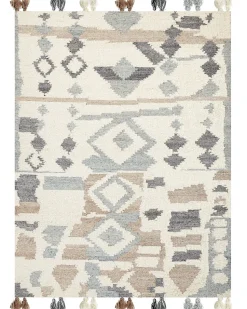 Kelim Teppich Wolle Mehrfarbig 160 X 230 Cm Geometrisches Muster Kurzflor Mrgavet