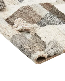 Kelim Teppich Wolle Mehrfarbig 160 X 230 Cm Patchwork Kurzflor Argavand