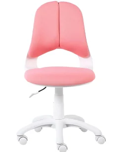 Kinderburostuhl Rosa / Weis Hohenverstellbar Marguerite