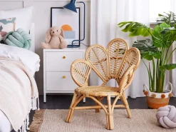 Kinderstuhl Rattan Naturlich Pfauform Florentine Ii