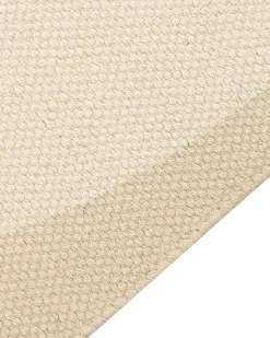 Kinderteppich Baumwolle Beige 80 X 150 Cm Barenmotiv Simau