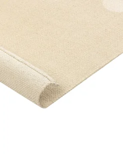 Kinderteppich Baumwolle Beige 80 X 150 Cm Barenmotiv Simau
