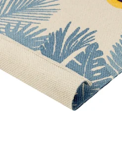 Kinderteppich Baumwolle Mehrfarbig 80 X 150 Cm Leopardenmuster Kurzflor Luas