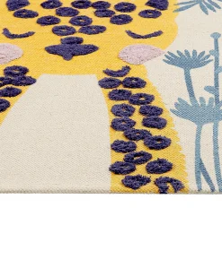 Kinderteppich Baumwolle Mehrfarbig 80 X 150 Cm Leopardenmuster Kurzflor Luas