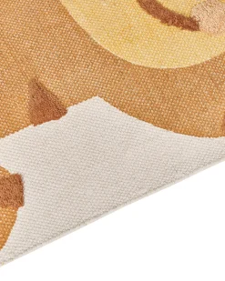 Kinderteppich Baumwolle Mehrfarbig 80 X 150 Cm Tigermotiv Sigli
