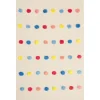 Kinderteppich Baumwolle Mehrfarbig 80 X 150 Cm Punkte Leles