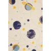 Kinderteppich Baumwolle Mehrfarbig 80 X 150 Cm Planeten Langsa