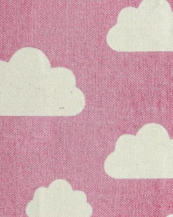 Kinderteppich Baumwolle Rosa 60 X 90 Cm Wolkenmotiv Gwalijar