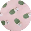 Kinderteppich Rosa 120 Cm Kaktus-Muster Kurzflor Eldivan