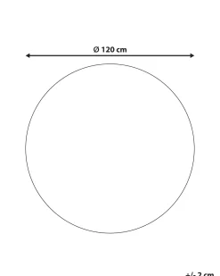 Kinderteppich Rosa 120 Cm Kaktus-Muster Kurzflor Eldivan